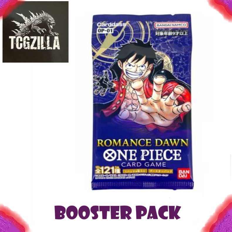 TCGZilla One Piece RTYH Japanese OP01 through EB-02